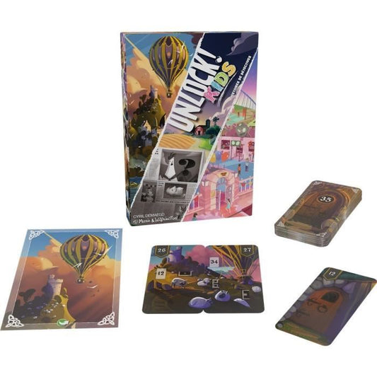 Unlock! Kids- Asmodee - Board game - Children game - Cooperative game - Escape game