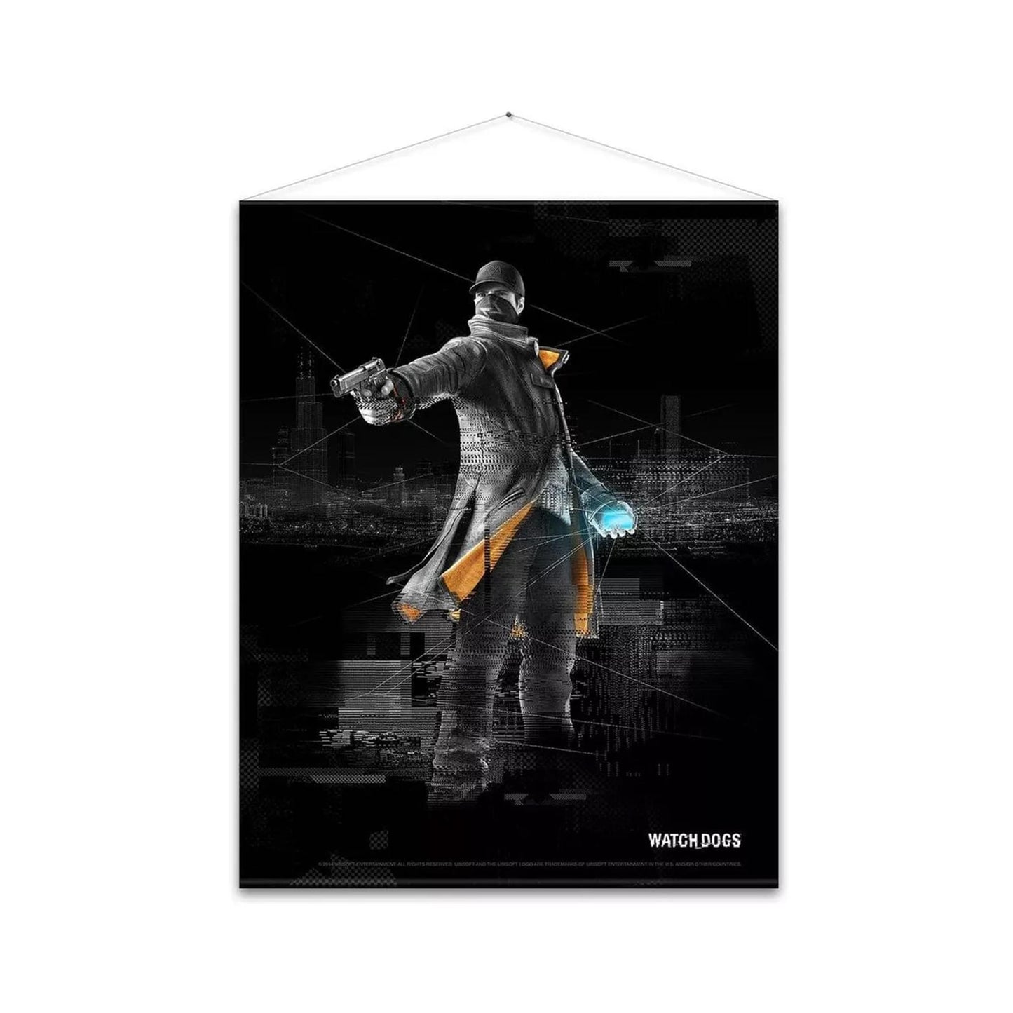 Watch Dogs 39"x28" Wall Scroll "Aiden Pearce"