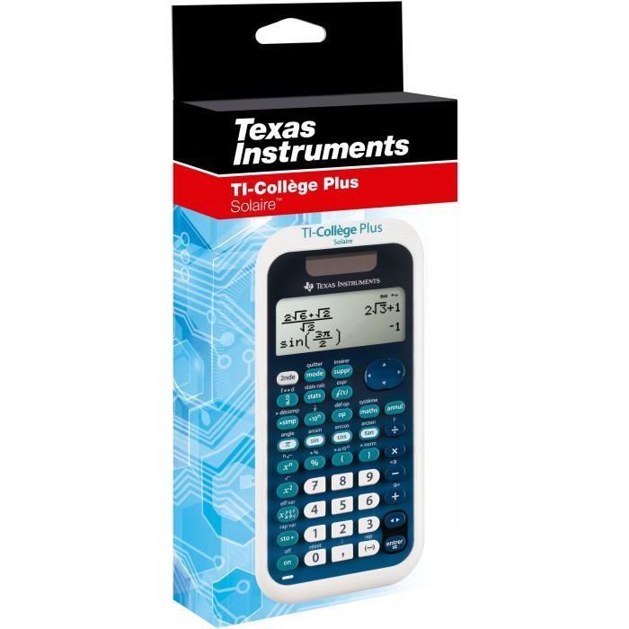 TEXAS INSTRUMENTS Scientific Calculator TI College Plus