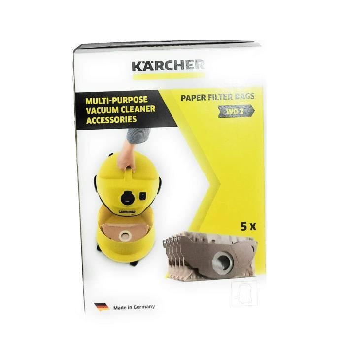 KÄRCHER Filter paper bag, pack of 5