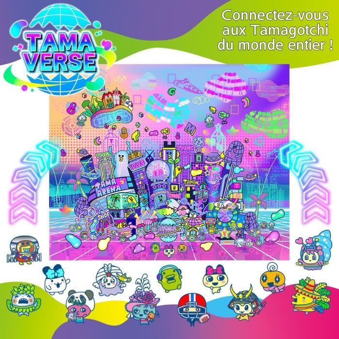 Bandai Tamagotchi Uni Tamagotchi connected with watch bracelet Virtual pet Pink model 43351