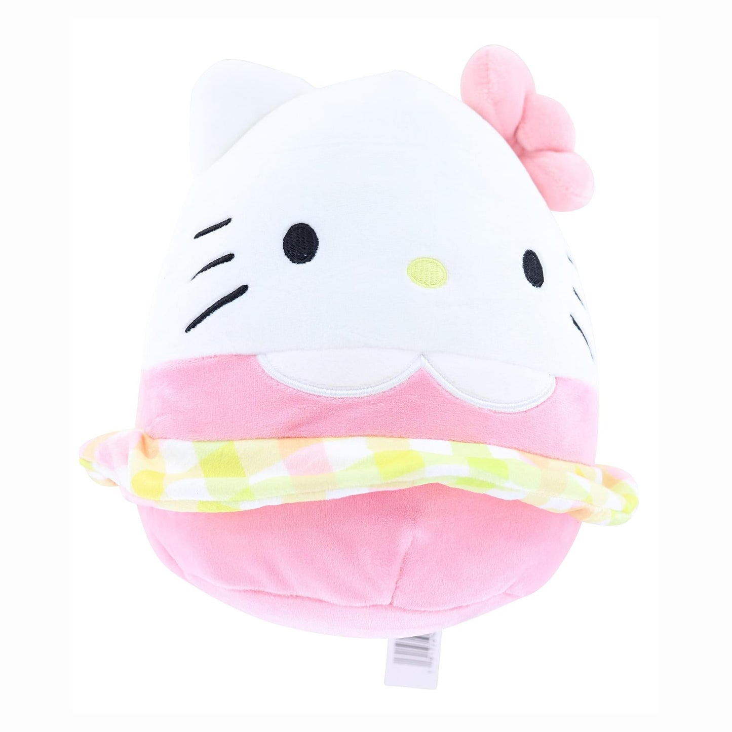 Hello Kitty Easter 8 Inch Squishmallow Plush | Hello Kitty in Plaid Skirt