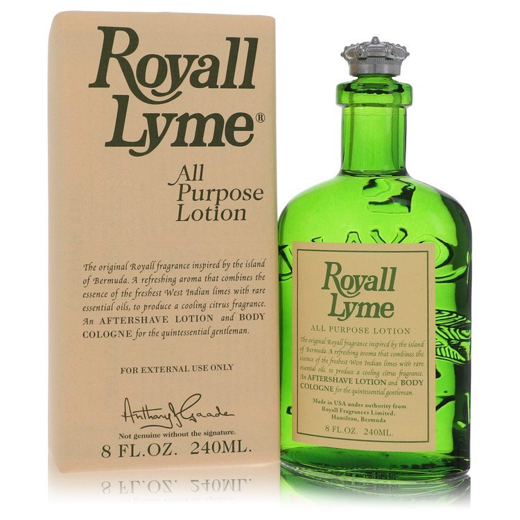 Royall Lyme All Purpose Lotion / Cologne By Royall Fragrances - Size: 240 ml All Purpose Lotion / Cologne