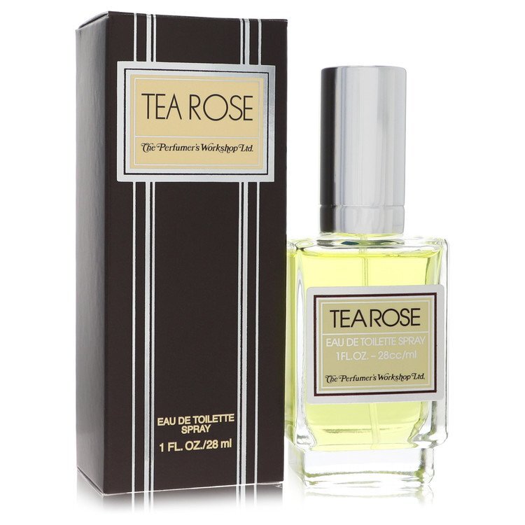 Tea Rose Eau De Toilette Spray By Perfumers Workshop - Size: 30 ml Eau De Toilette Spray