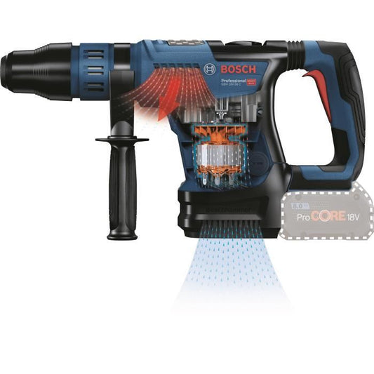 SDS Max GBH 18V-36 C cordless rotary hammer delivered in solo version, standard BOSCH box