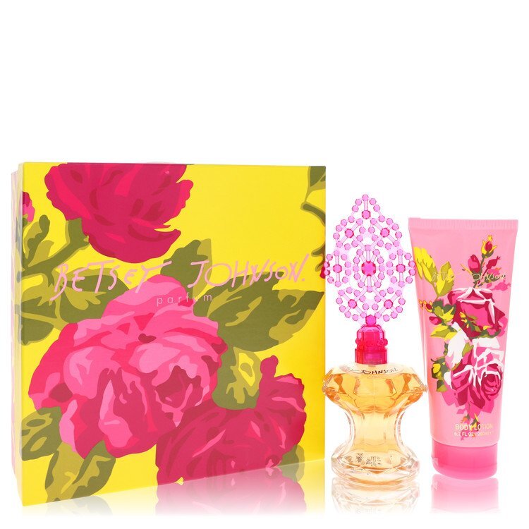 Betsey Johnson Gift Set By Betsey Johnson - Size: 3.4 oz Eau De Parfum Spray + 6.7 oz Body Lotion