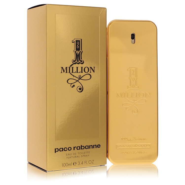 1 Million Eau De Toilette Spray By Paco Rabanne - Size: 100 ml Eau De Toilette Spray