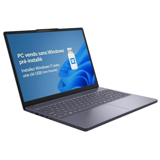 LENOVO IdeaPad Slim 3 15IRH10 laptop | Without Windows - 15.3 WUXGA IPS - Core i5-13420H - 16 GB RAM - 512 GB SSD - AZERTY