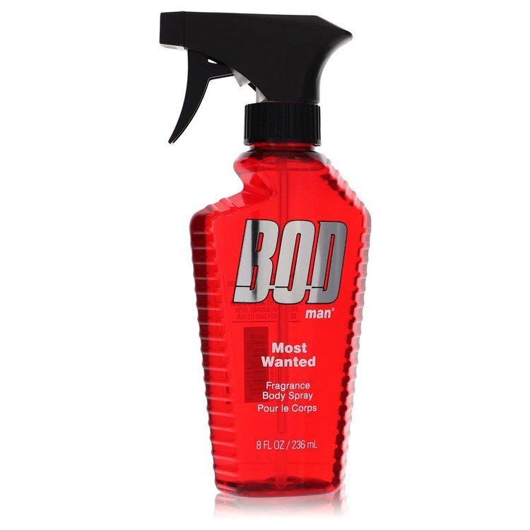 Bod Man Most Wanted Fragrance Body Spray By Parfums De Coeur - Size: 240 ml Fragrance Body Spray