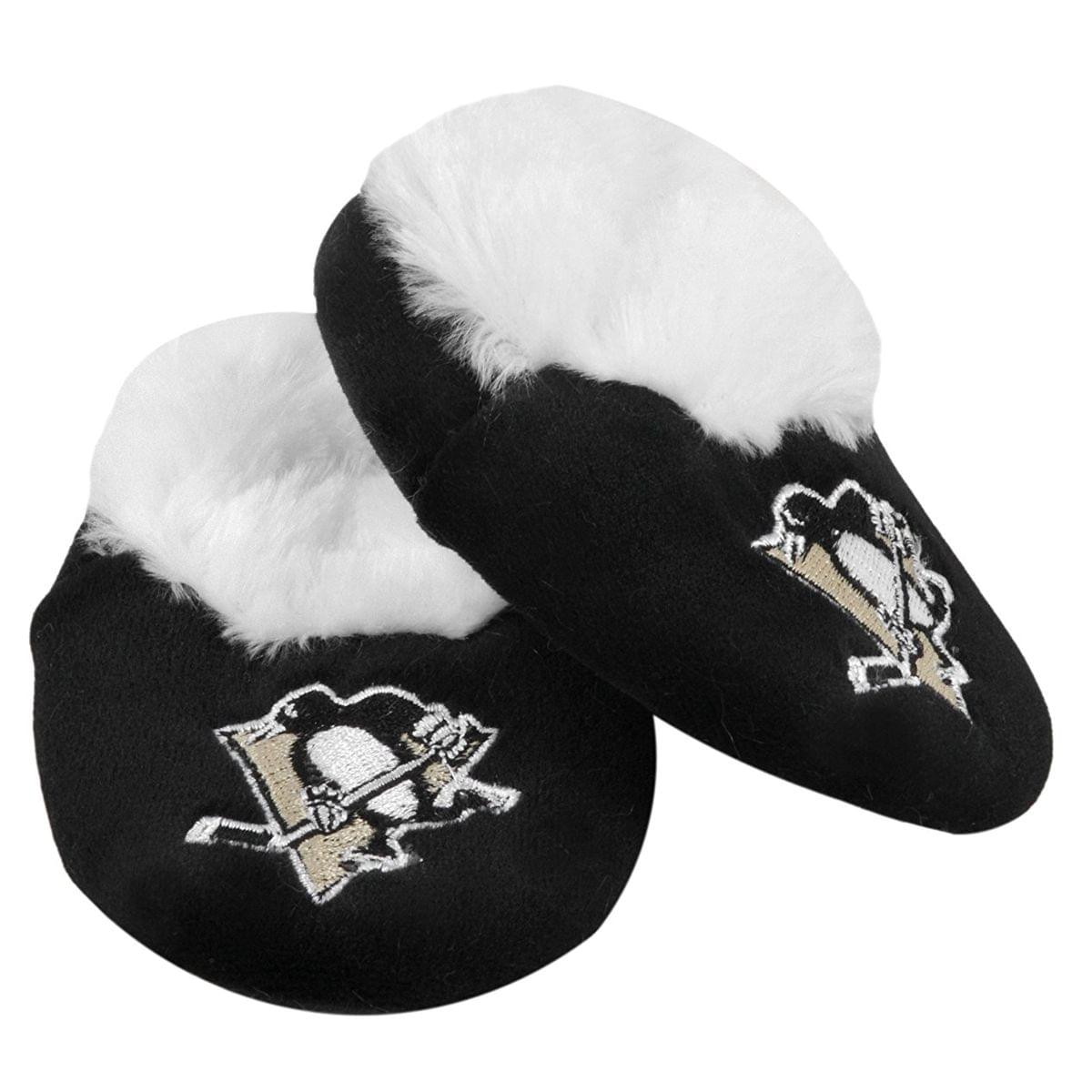 Pittsburgh Penguins NHL Baby Bootie Slipper Large