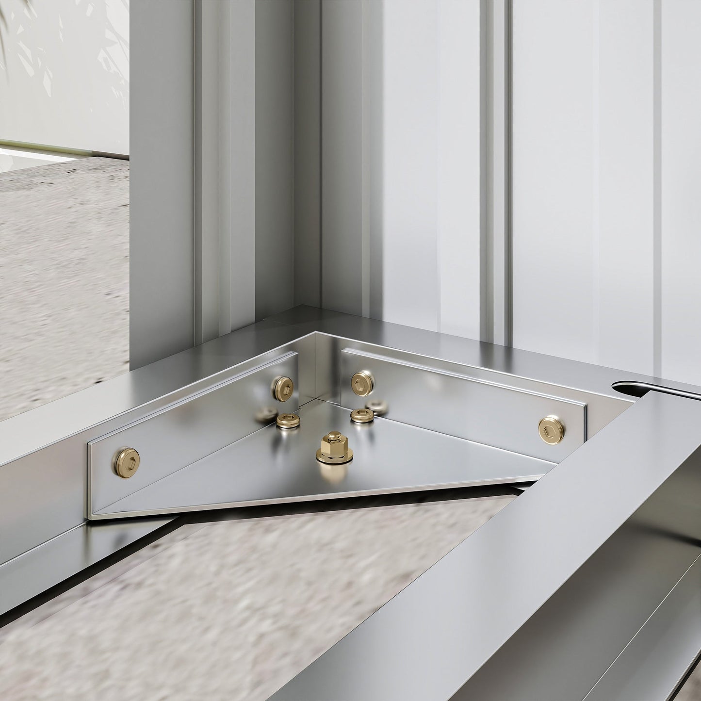 Outsunny Brennholzschuppen, Feuerholzunterstand, Stahl, erhöhter Boden, Schrägdach, 213 x 66,5 x 150 cm, Dunkelgrau