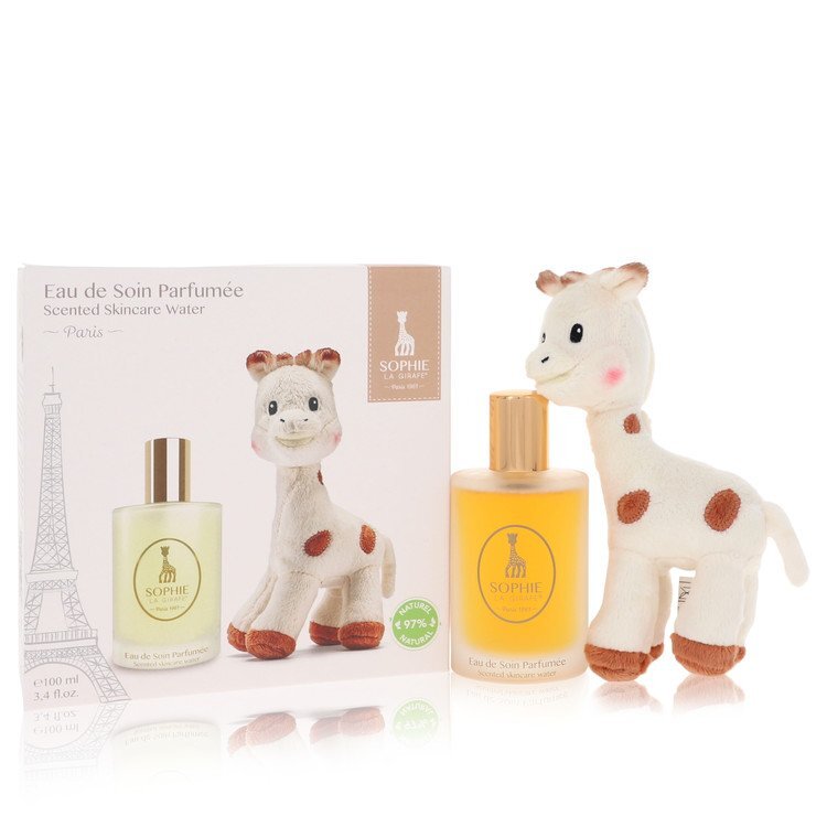 Sophie La Girafe Eau De Soin Parfumee Gift Set By Sophie La Girafe - Size: 3.4 oz Scented Skincare Water (Alcohol