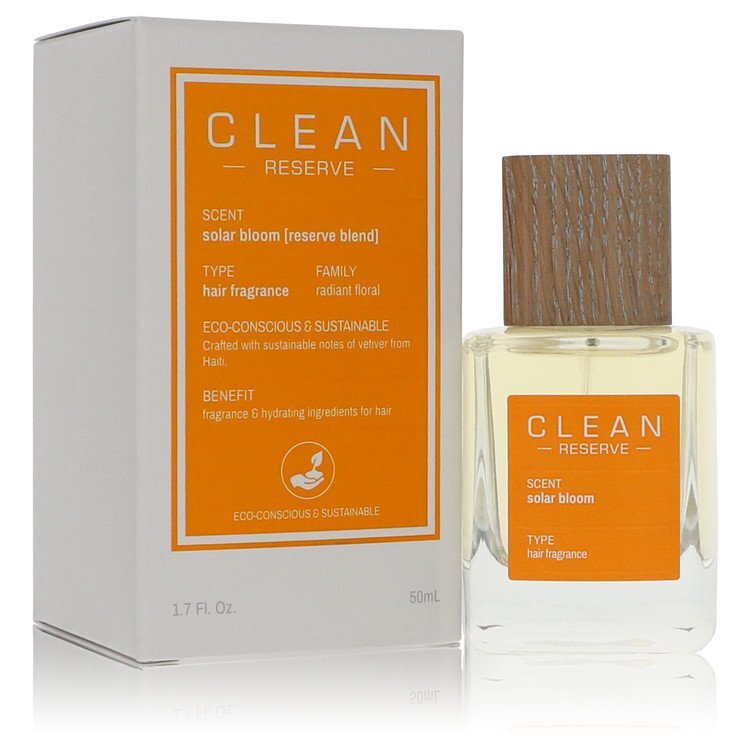 Clean Reserve Solar Bloom Hair Fragrance (Unisex) By Clean - Size: 50 ml Hair Fragrance