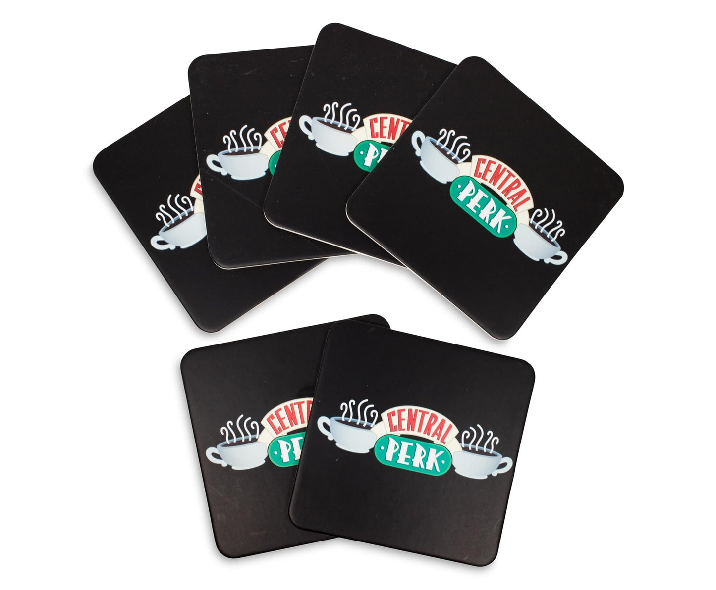 Friends Central Perk Logo Paper Drink Coasters | Set of 6