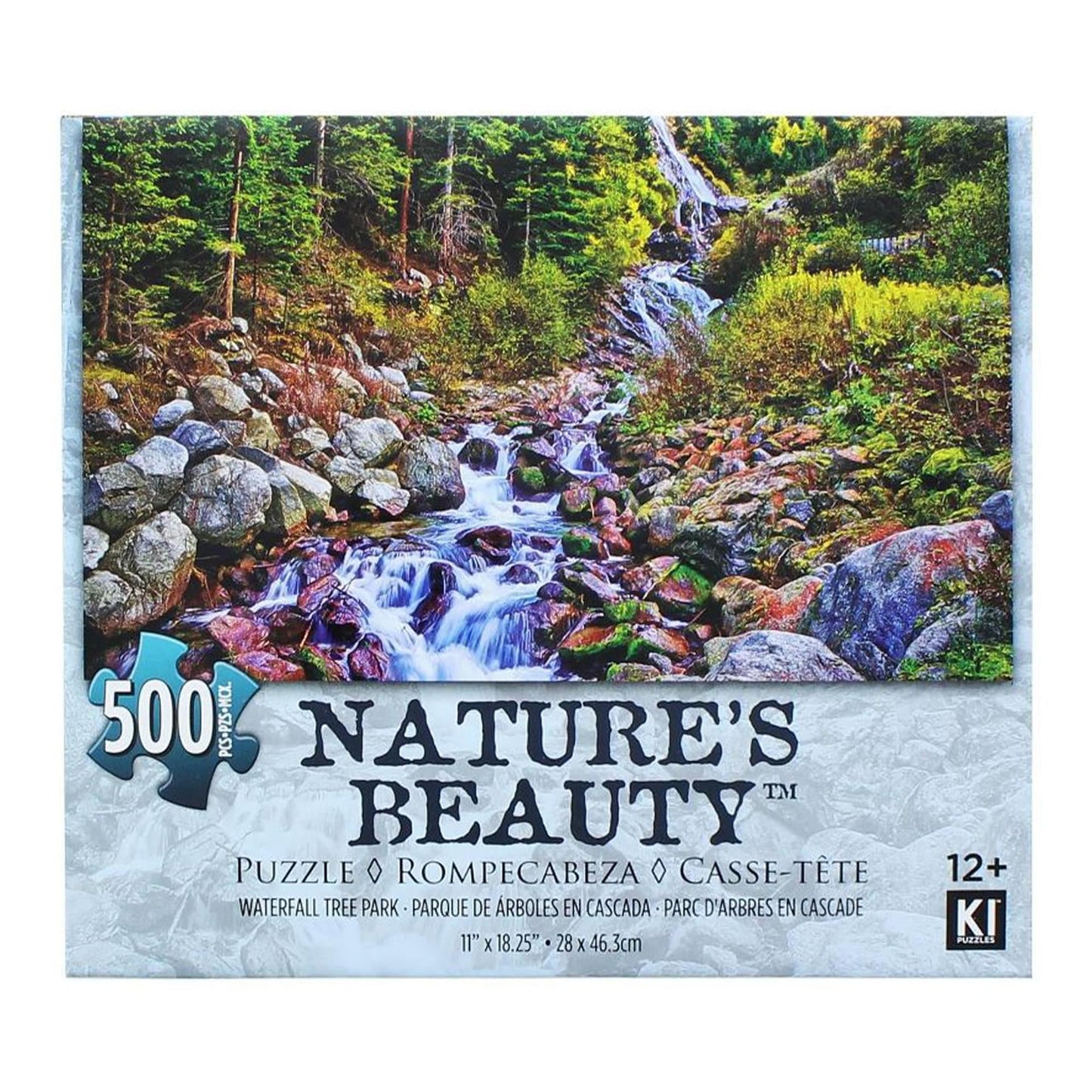 Babbling Brook 500 Piece Natures Beauty Jigsaw Puzzle