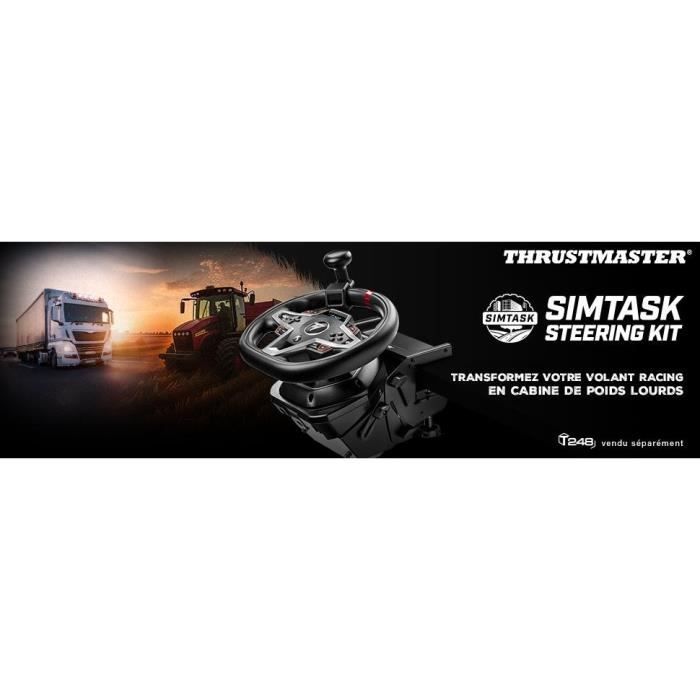 Steering wheel support - THRUSMASTER - SimTask Steering Kit + maneuvering ball - Black - Compatible T128 & T248 4060302