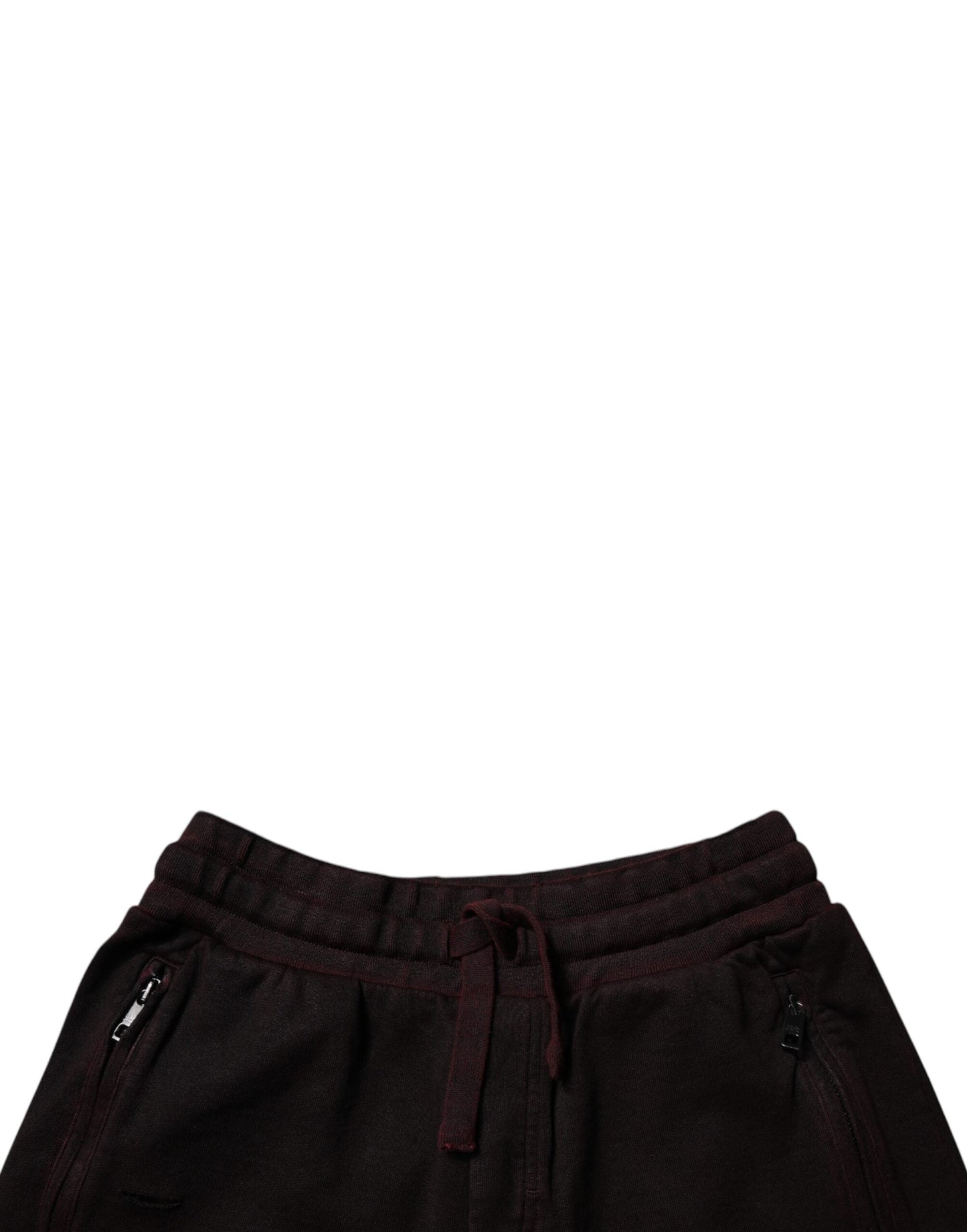 Maroon Cotton Sweatshorts Men Bermuda Shorts