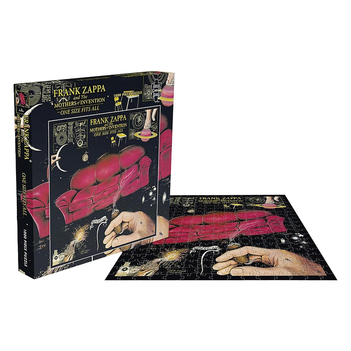 Frank Zappa One Size Fits All 1000 Piece Jigsaw Puzzle