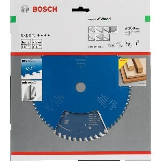 Circular saw blade Expert for Wood 160 x 20 x 2.2 mm, 48