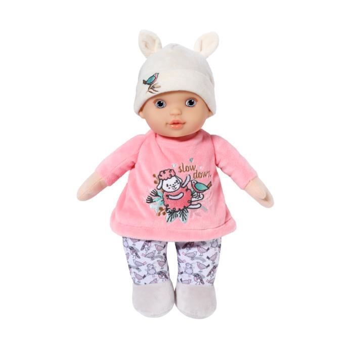 Baby Born - Baby Annabell Sweetie - 30 cm rag doll - Integrated rattle - Very soft - From 0 months