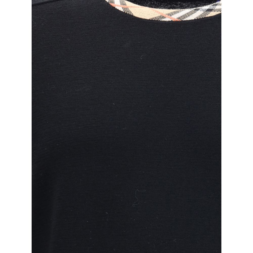 Black Wool Sweatshirt