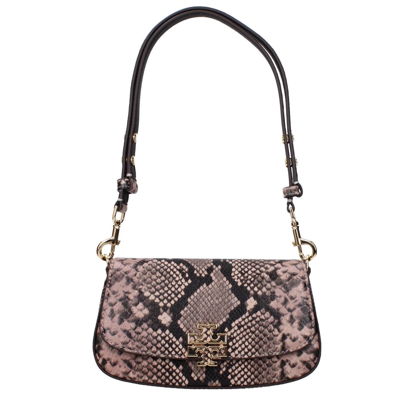 Pink Leather Shoulder Bag