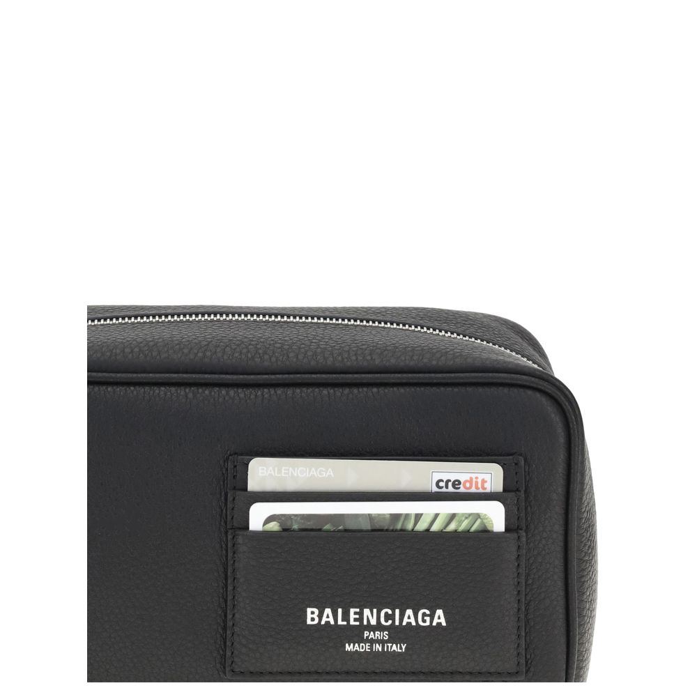 Black Calf Leather Bos Taurus Handbag