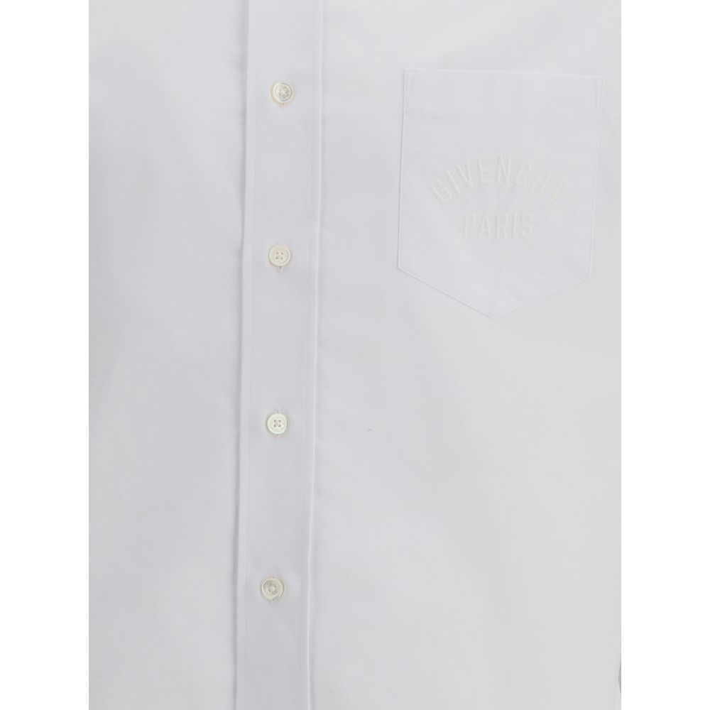 White Cotton Dress Shirt