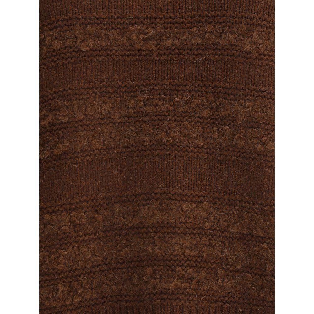 Brown Camel Hair  Sweatshirt