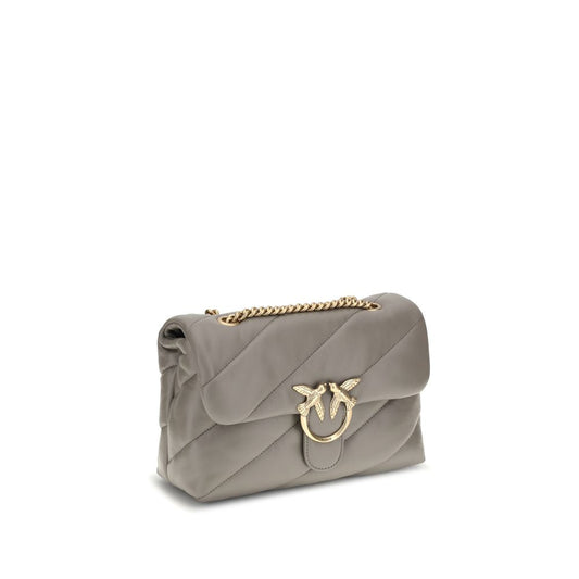 Gray Calf Leather Bos Taurus Shoulder Bag
