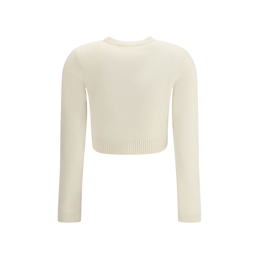 Cream Wool Cardigan