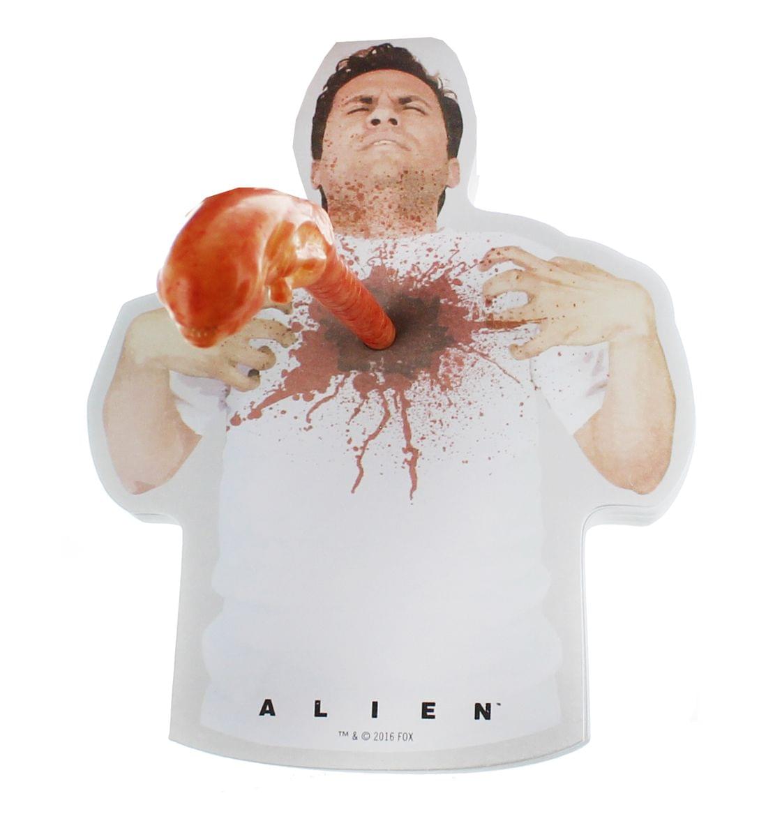 Alien Chestbuster Pen and Notepad