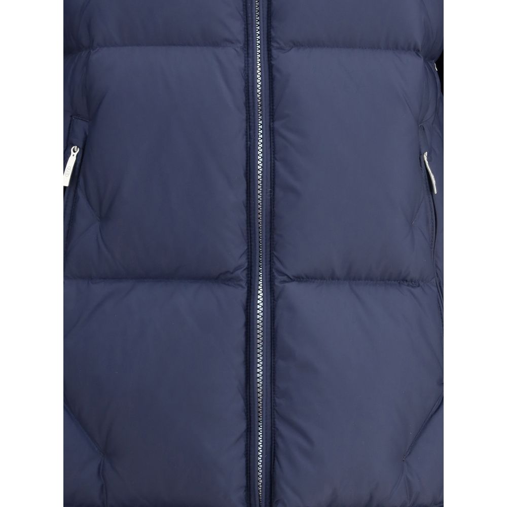Blue Polyamide Clothing