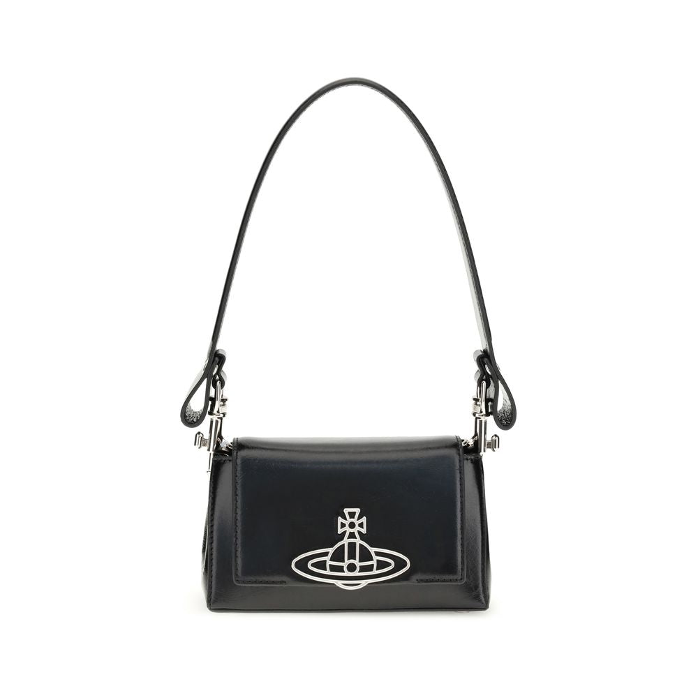 Black Other Fibres Shoulder Bag