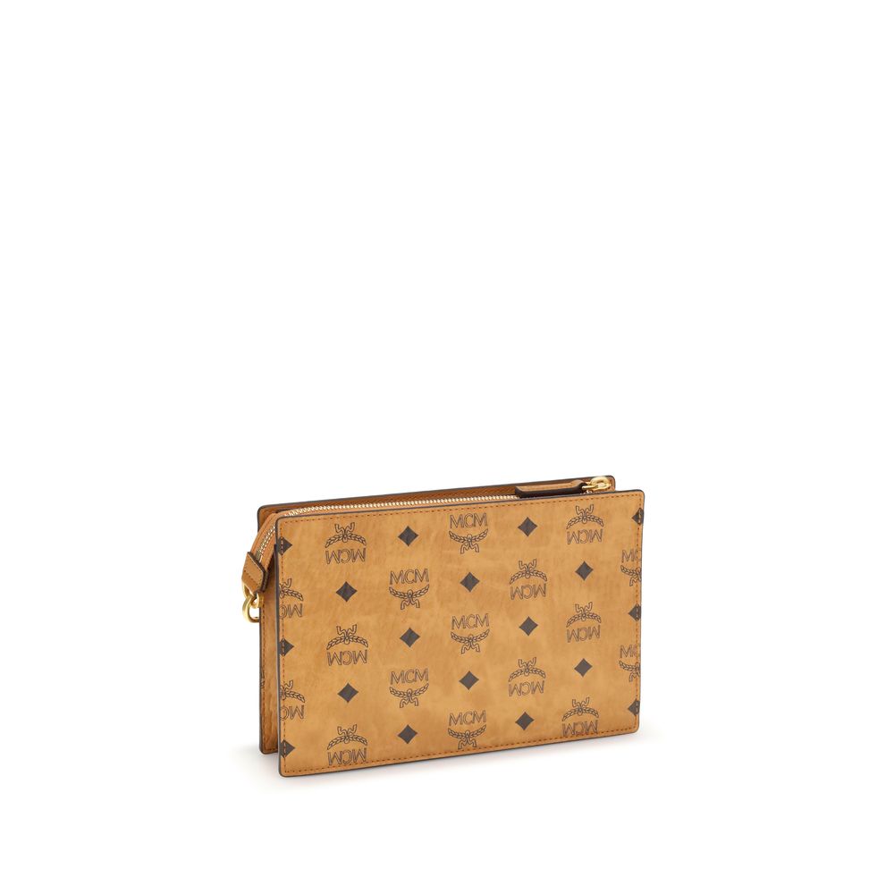 Brown Canvas Shoulder Bag