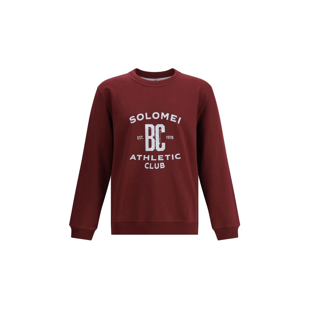 Bordeaux Cotton Sweatshirt