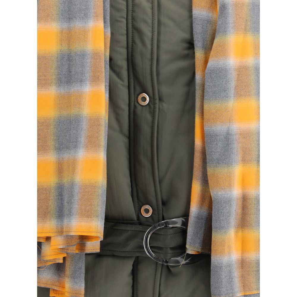 Green Polyamide Shell Jacket