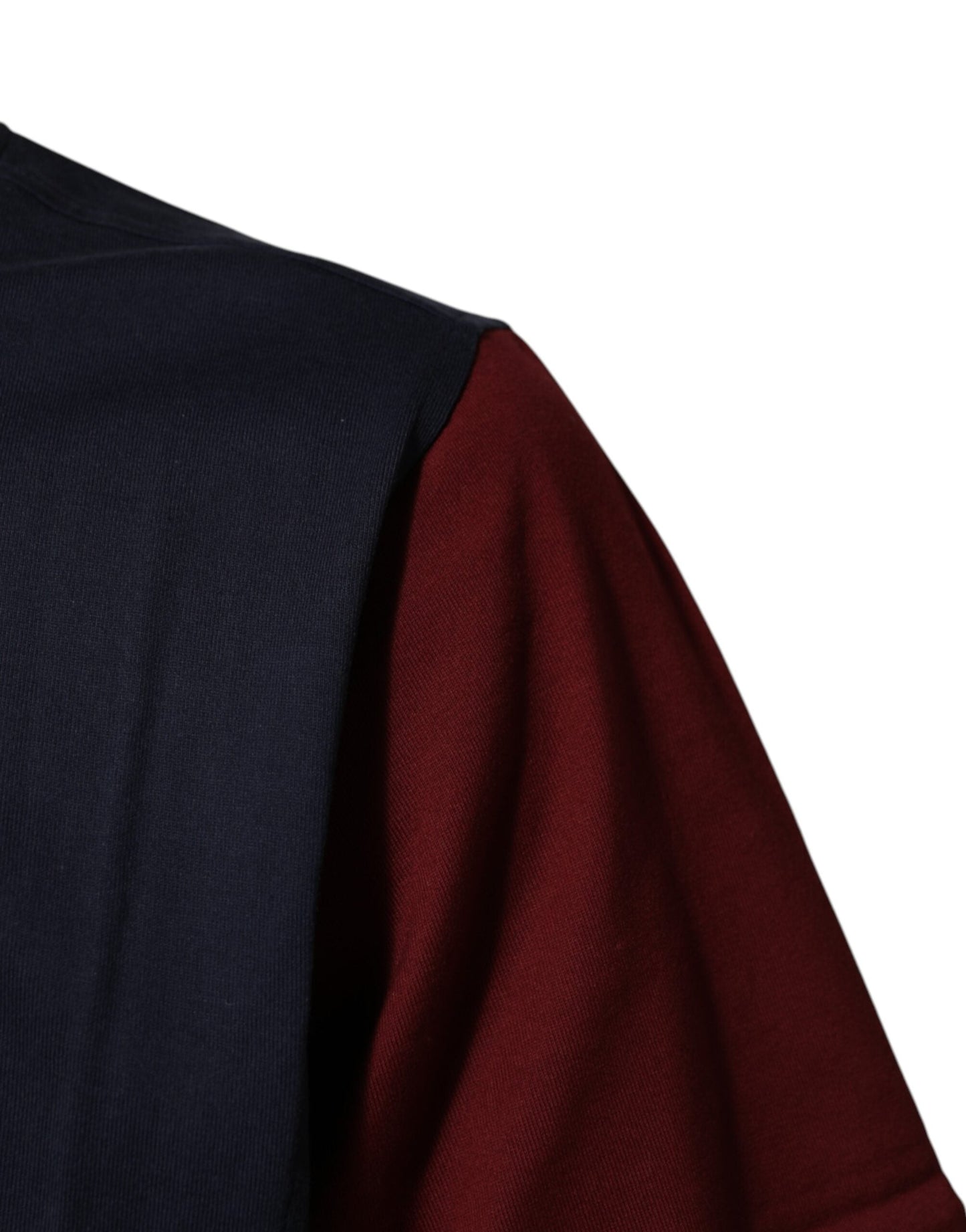 Multicolor Striped Cotton Men Crew Neck T-shirt