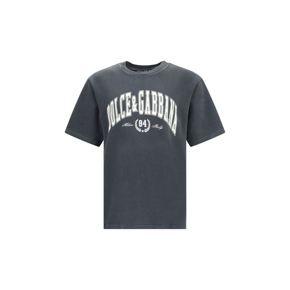 Gray Cotton T-Shirt