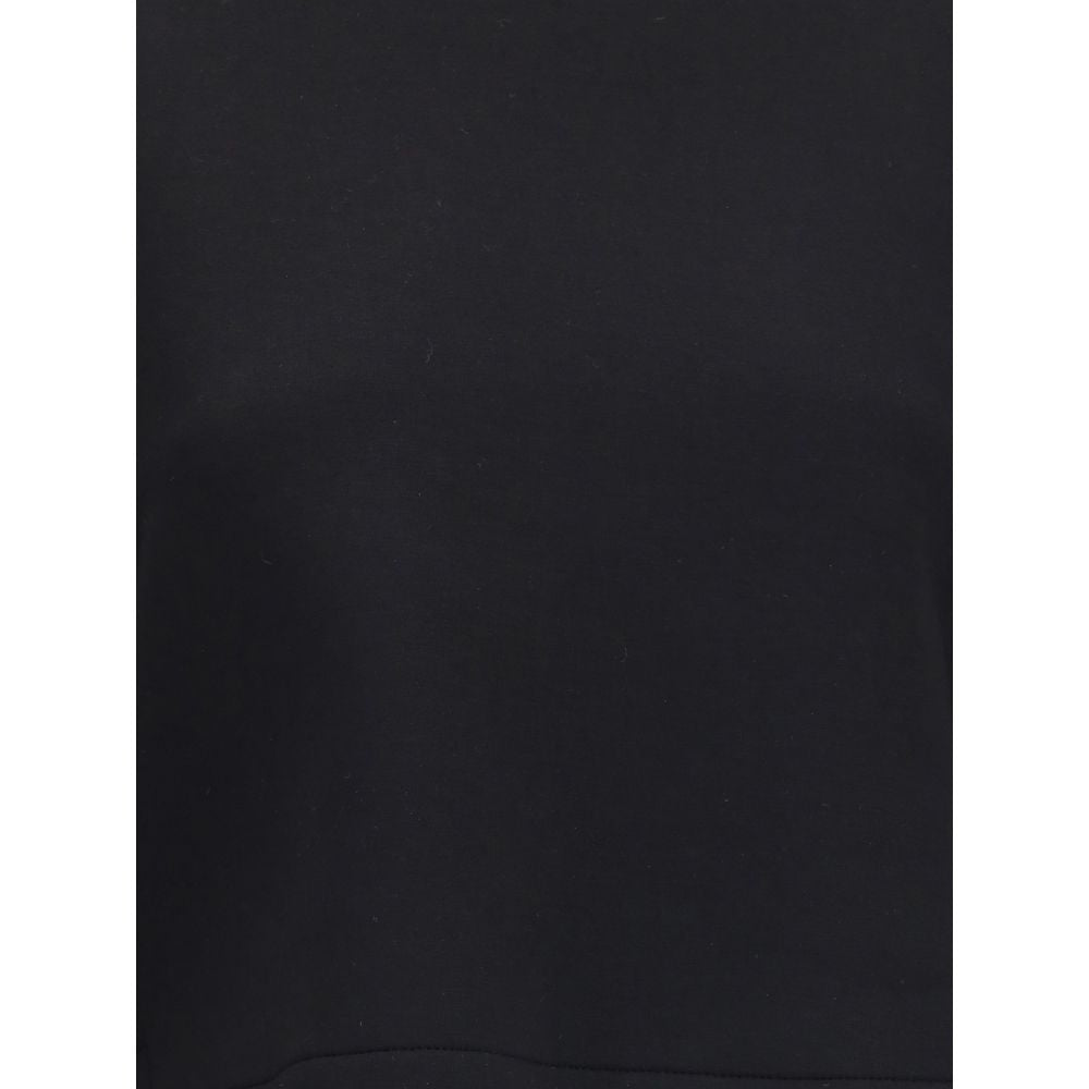 Black Viscose Sweatshirt