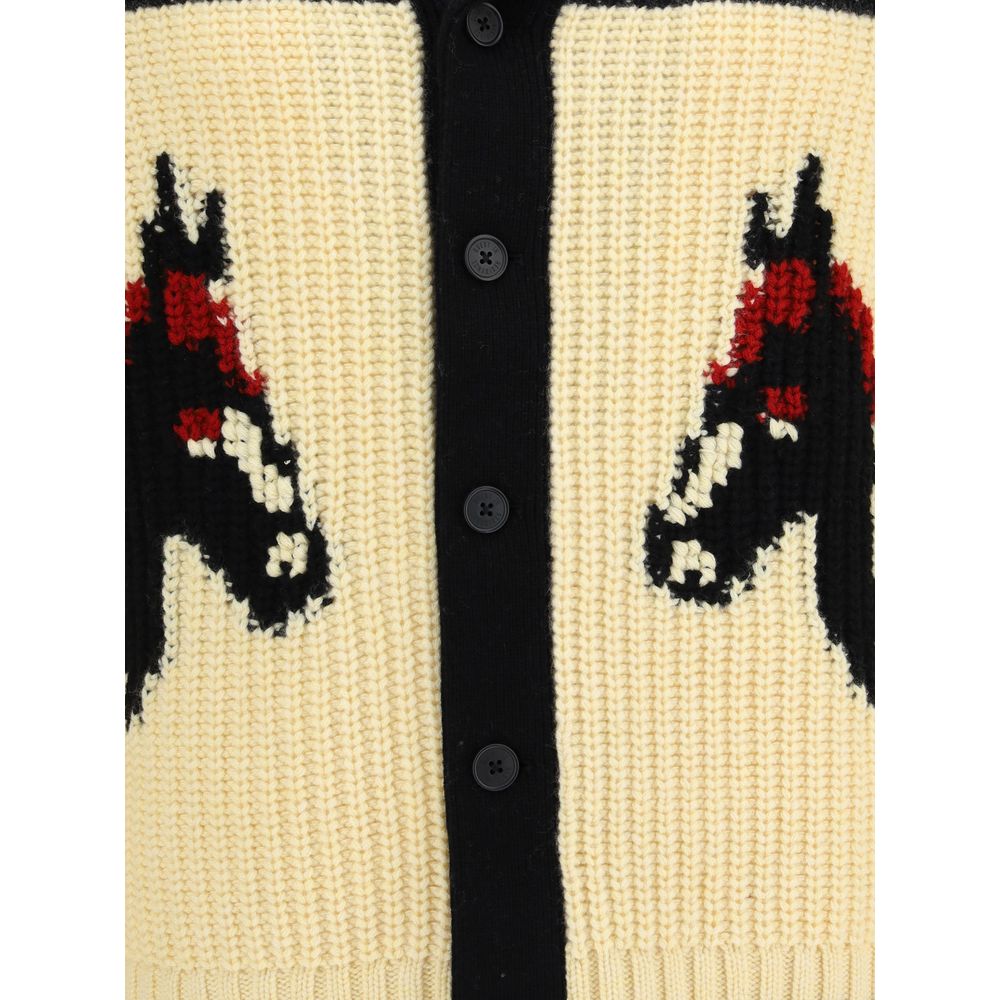 Cream Wool Cardigan