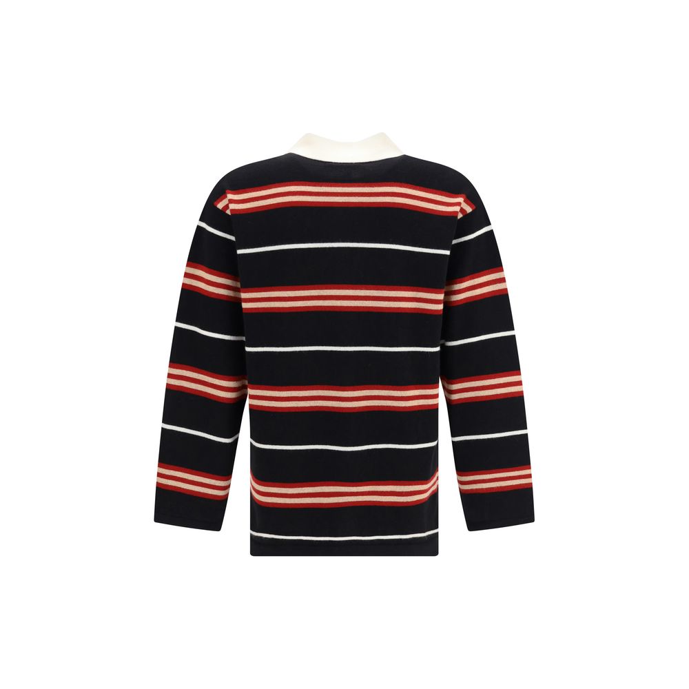 Multicolor Cashmere Polo Shirt