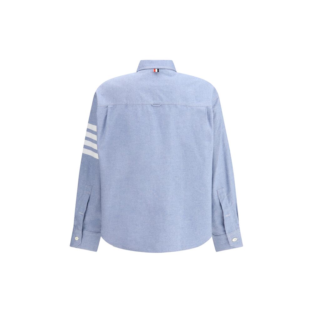 Light Blue Cotton Pattern Shirt