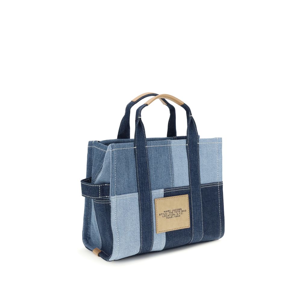 Blue Cotton Shoulder Bag