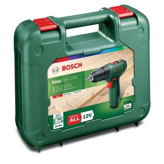 Wireless drill Bosch-Easydrill 1200 (delivered with 1 battery 18V-5.5ah + charger)