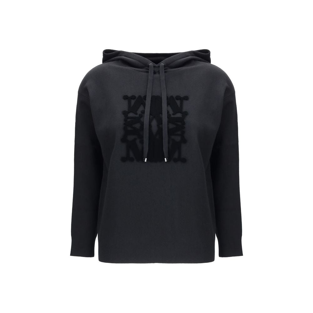 Black Wool Sweatshirt