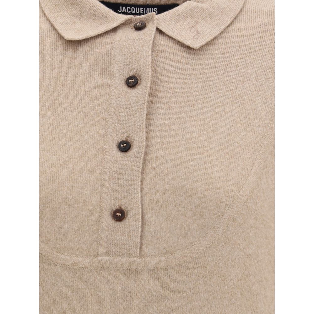 Beige Wool Sweatshirt