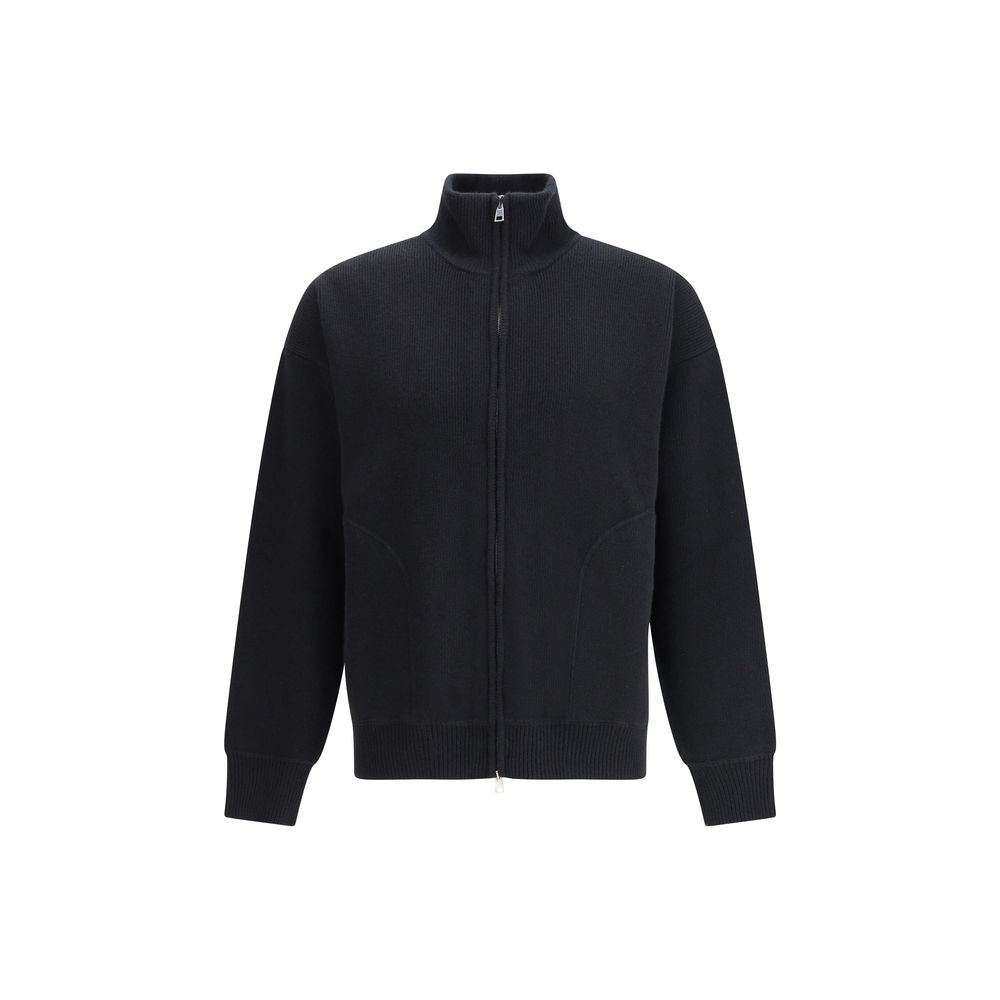 Black Wool Sweatshirt