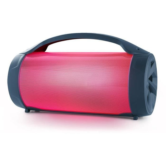 BIGBEN PARTYBTLITEDB - Wireless light speaker - Bluetooth - Microphone included - Light effects - 50W - Dark blue