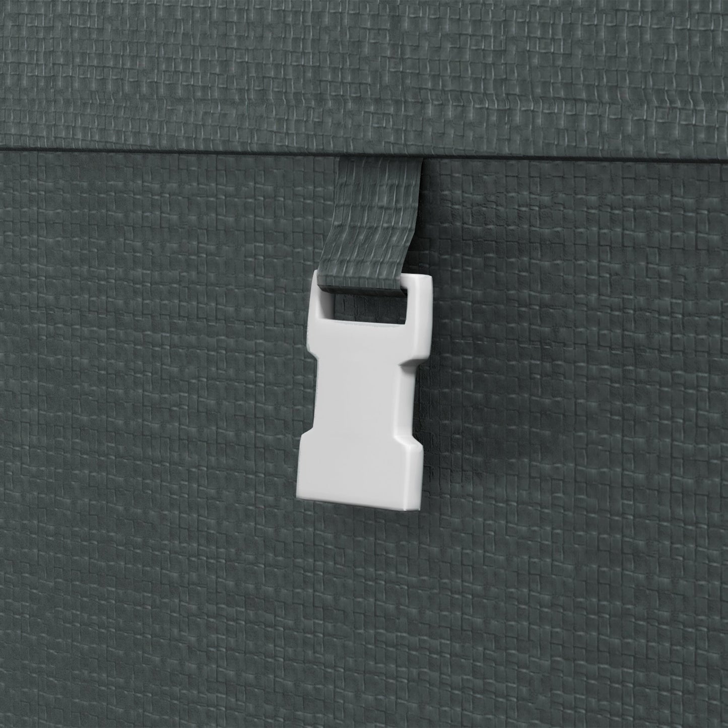 Outsunny Gartenschuppen, Lagerzelt, robust & wetterfest, Stahlrahmen, 1,2x1,8x1,6m, Dunkelgrau